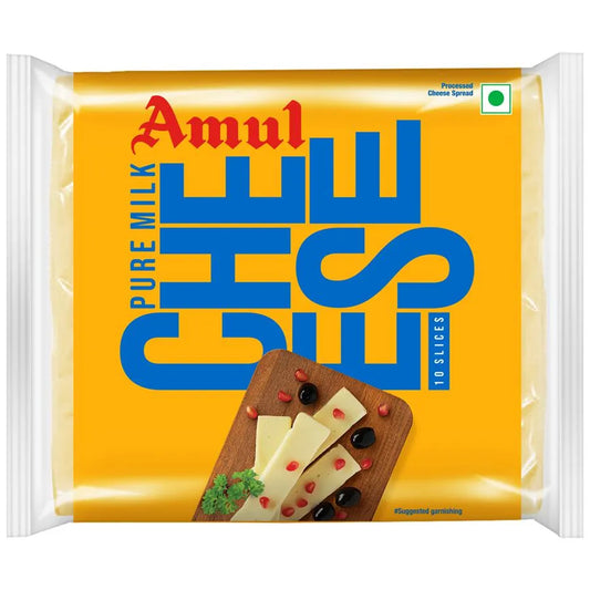 Amul Cheese Slices (200g, 10 Slices)
