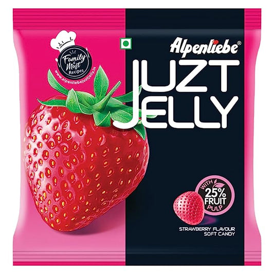 Alpenliebe Juzt Jelly Strawberry Flavour Candy (148g)