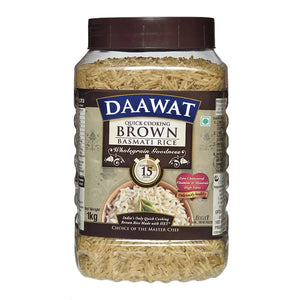 Daawat Basmati Rice/Basmati Tandul - Brown (1kg)