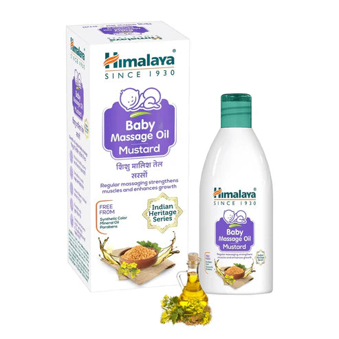 Himalaya Baby Massage Mustard Oil - 100ml