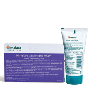 Himalaya Baby Diaper Rash Cream - With Almond Oil & Yashada Bhasma, Paraben Free (50g)