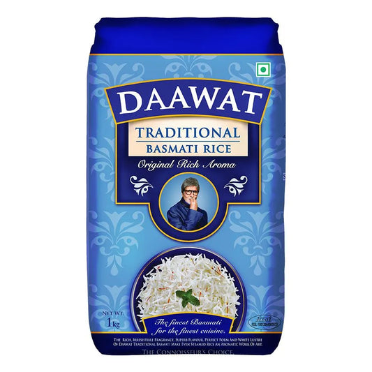 Daawat Traditional Basmati Rice (1kg)
