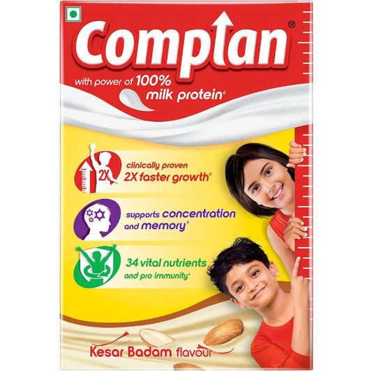 Complan Nutrition & Health Drink - Kesar Badam Flavour (500g)