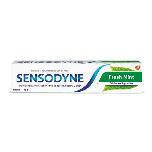 Sensodyne Sensitive Fresh Mint Toothpaste (75g)