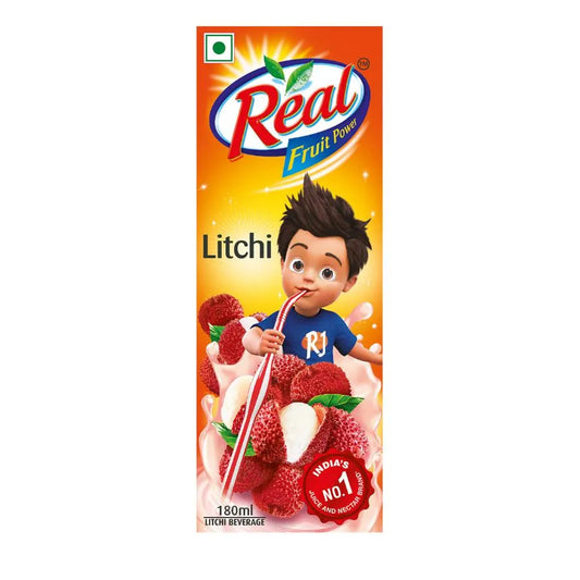 Real Fruit Power Juice - Litchi (180ml)