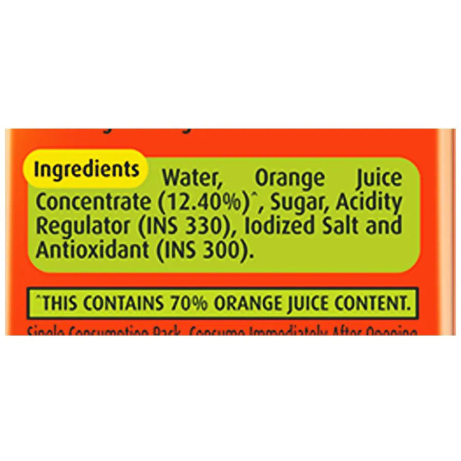 Real Fruit Power Juice - Orange (180ml)