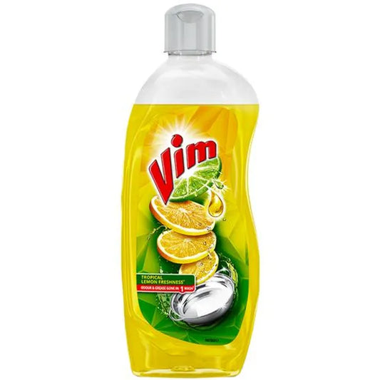 Vim Dishwash Liquid - Gel Lemon (500ml)