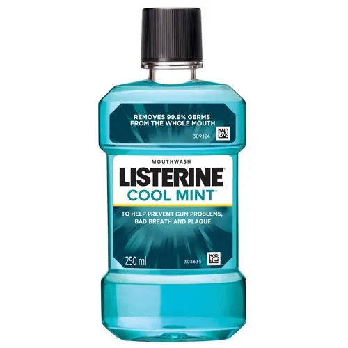 Listerine Cool Mint Mouthwash (250ml)