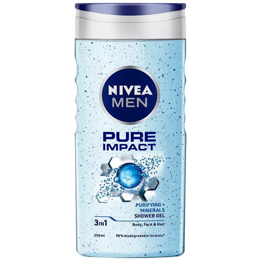 Nivea Men Pure Impact Shower Gel (250ml)