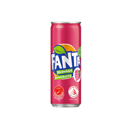 Fanta Soft Drink Strawberry Flavoured (320ml)