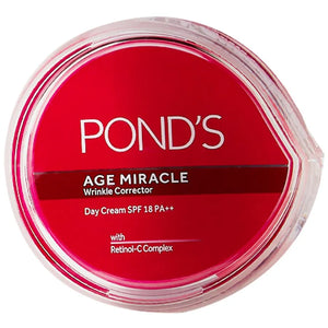 Ponds Age Miracle Wrinkle Corrector SPF 18 PA++ Day Cream (50g)