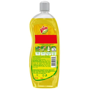 Vim Dishwash Liquid Gel - Lemon (750ml)