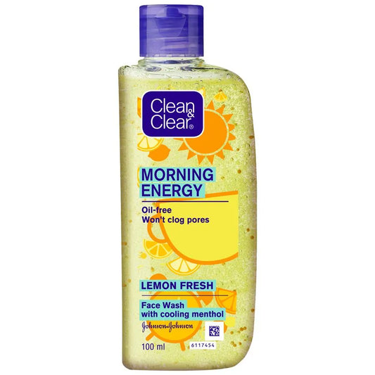 Clean & Clear Morning Energy Face Wash - Lemon Fresh (100ml)
