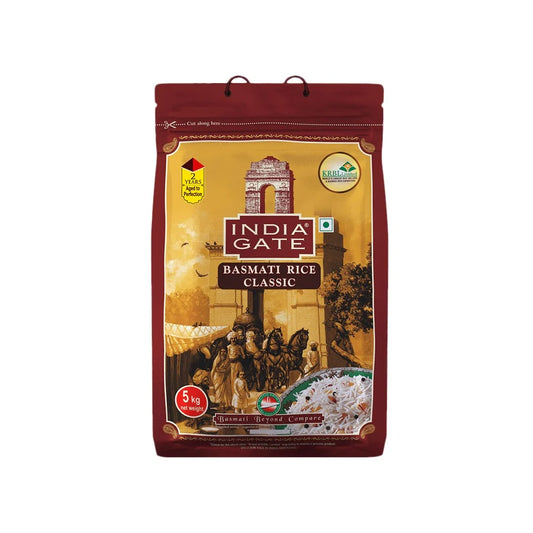 India Gate Classic Basmati Rice (5kg)