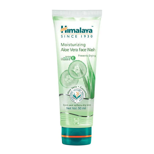 Himalaya Moisturizing Aloe Vera Face Wash (50ml)