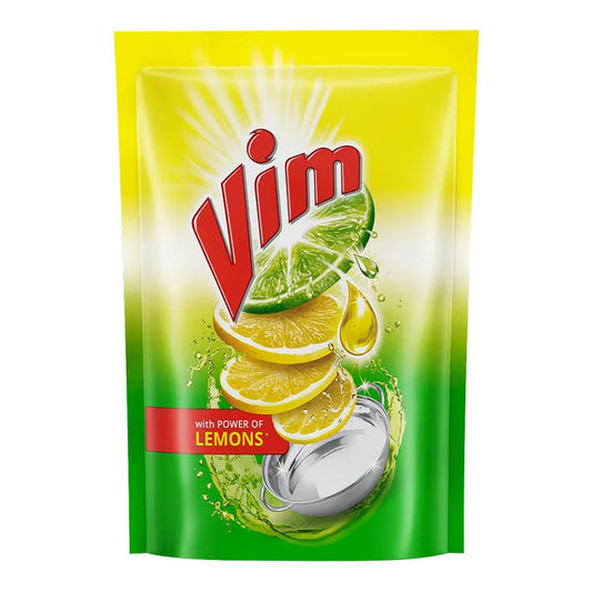 Vim Dishwash Liquid Gel - Lemon (900ml)