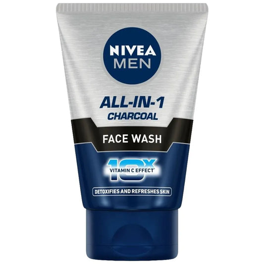 Nivea Men All In 1 Charcoal Face Wash (100g)