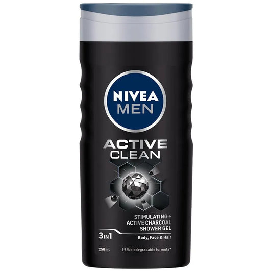 Nivea Men Active Clean Shower Gel (250ml)