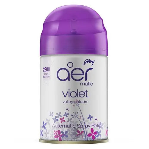 Godrej Aer Matic Refill - Violet Valley Bloom (225ml)