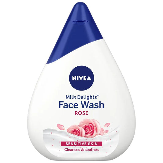NIVEA Milk Delights Women Face Wash With Rose (100ml)