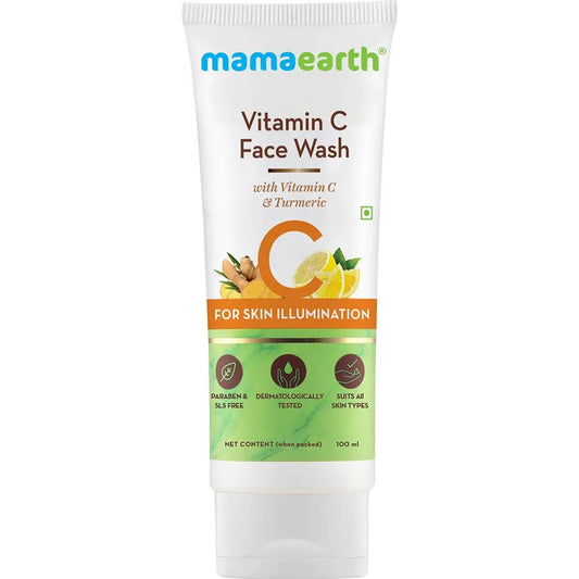 Mamaearth Vitamin C Face Wash (100ml)