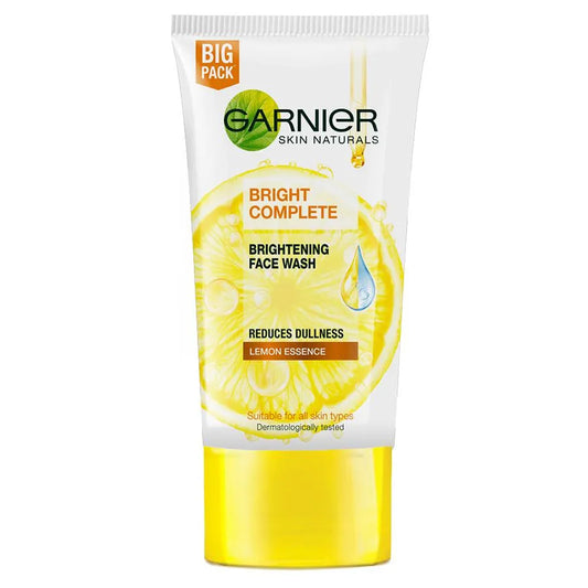 Garnier Bright Complete VITAMIN C + Lemon Deep Cleasing Facewash (150gm)
