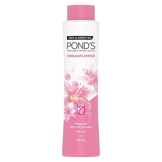 Pond's Dreamflower Pink Lily Fragrant Talc (400g)