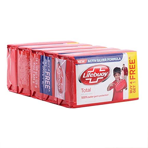 Lifebuoy Soap 125g ( Buy 4 Get 1 Free)