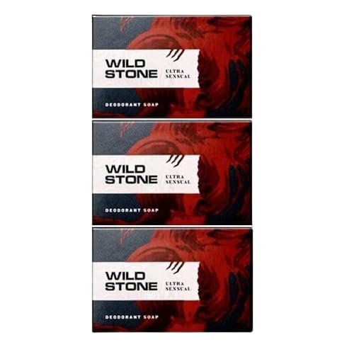 Wild Stone Deodorant Soap For Men 75g (3 +1) Free