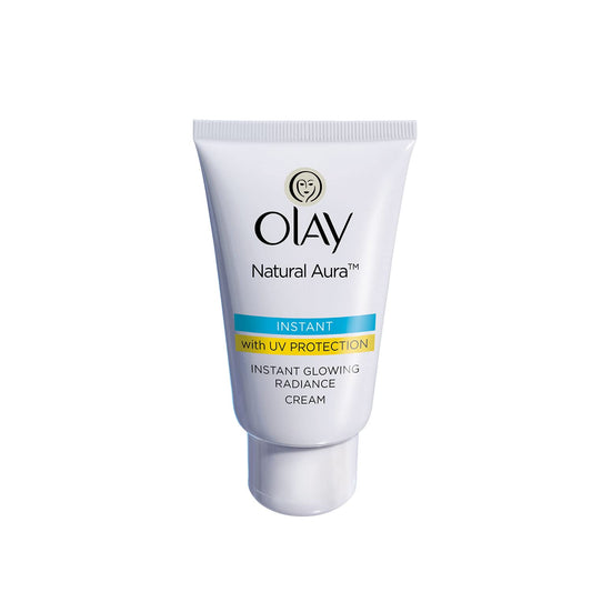 Olay natural Aura Instant With Uv Protection Instant Glowing Radiance Cream (40G)