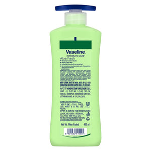 Vaseline Intensive Care Aloe Fresh Body Lotion Daily Moisturizer for Dry Skin (400ml)