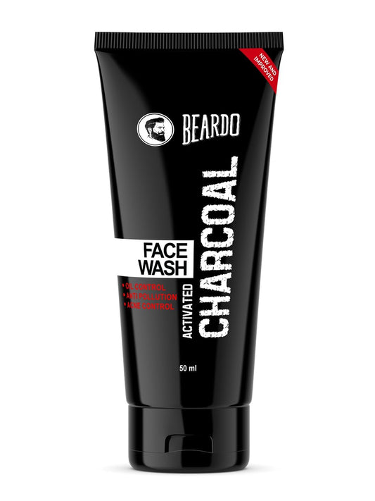 Beardo Activated Charcoal Face Wash (50ml)