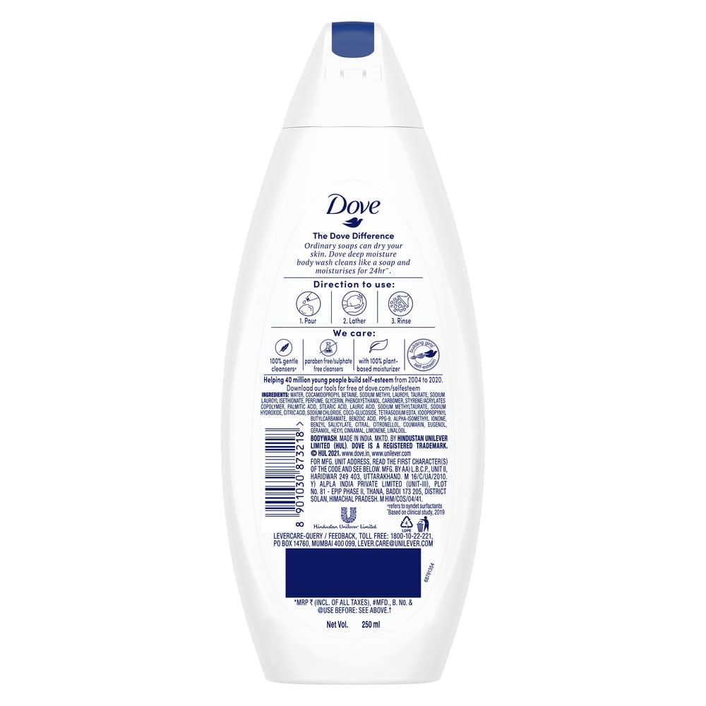 Dove Deeply Nourishing Body Wash - 250 ml