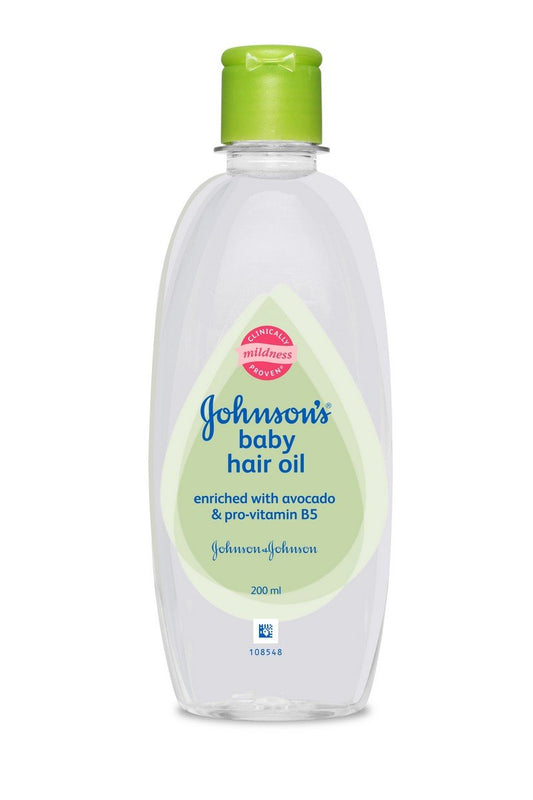 Johnson's baby Baby Hair Oil - Avocado & Pro-Vitamin B's (200ml)
