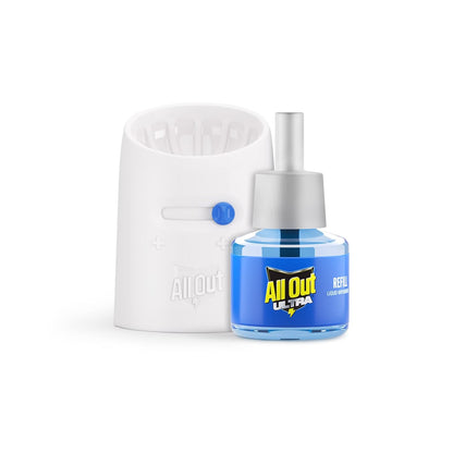 All Out Ultra Liquid Vaporizer, Machine + 1 Refill (45ml)