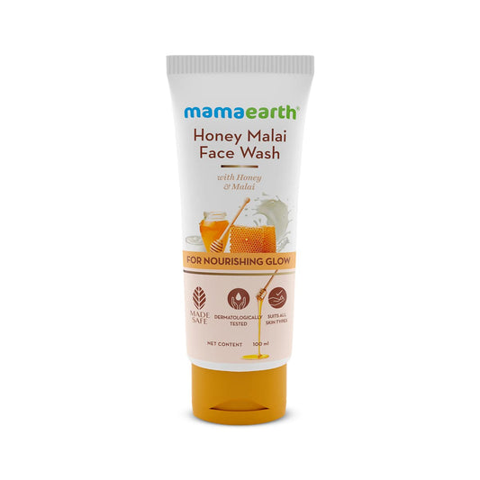 Mamaearth Honey Malai Face wash (100ml)