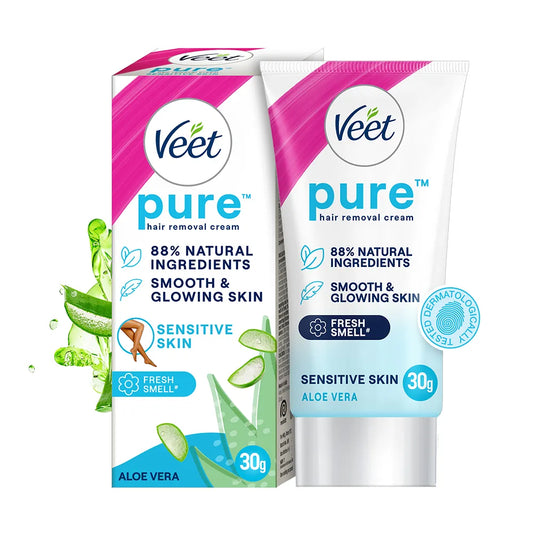 Veet Pure Hair Removal Cream Sensitive Skin (30g)