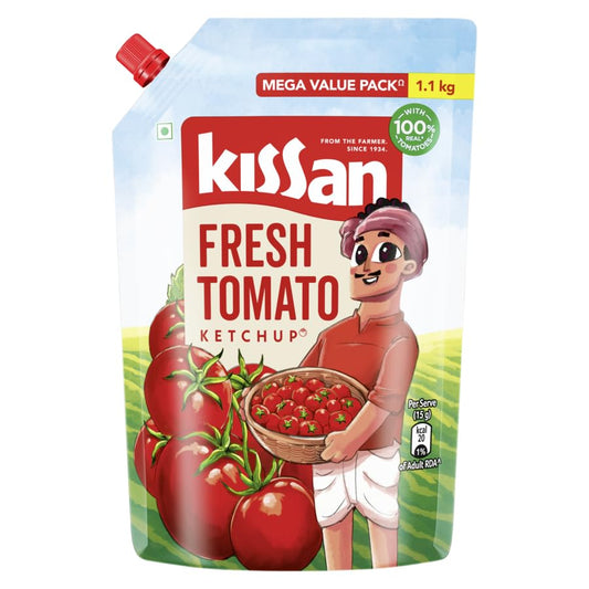Kissan Fresh Tomato Ketchup (Pouch) (1.1kg)