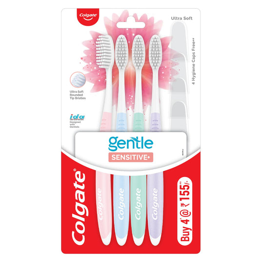 Colgate Sensitive (Soft) Toothbrush (Pack of 4)