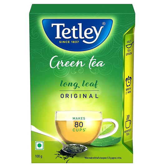 Tetley Green Tea long Leaf Original ( 100g)