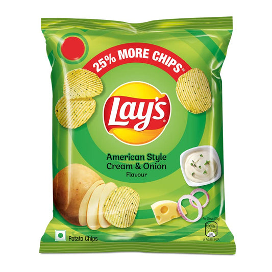 Lay's American Style Cream & Onion Potato Chips (40g)