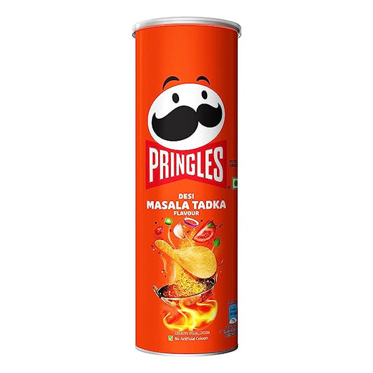 Pringles Desi Masala Tadka Potato Chips (107g)
