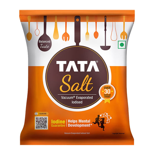 Tata Salt (Vacuum Evaporated Iodised Salt) (1 kg)