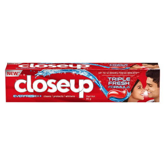 Closeup Everfresh+ Red Hot Triple Fresh Formula Toothpaste (80g)