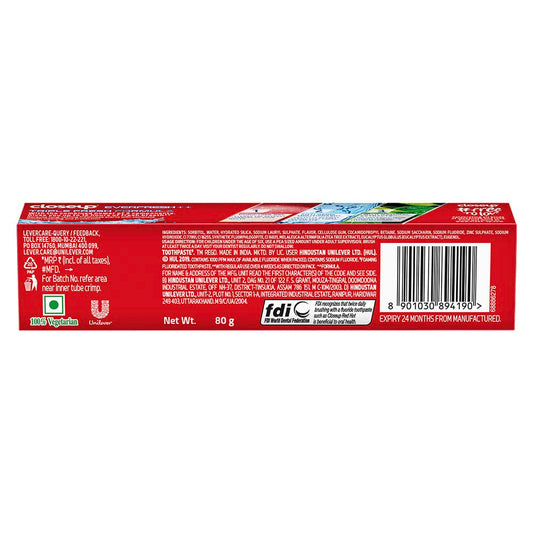 Closeup Everfresh+ Red Hot Triple Fresh Formula Toothpaste (150g)