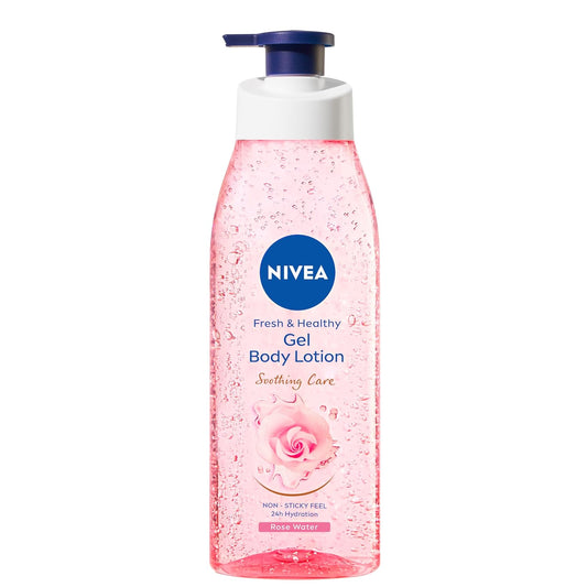 NIVEA Gel Body Lotion - Rose Water (390ml)
