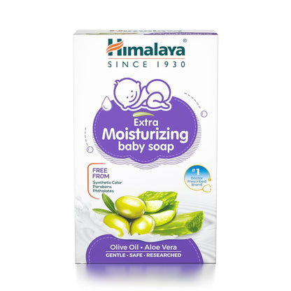 Himalaya Extra Moisturizing Baby Soap (125g)