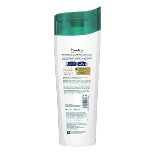 Himalaya Anti-Dandruff Tea Tree Shampoo (340ml+180ml) free Shampoo