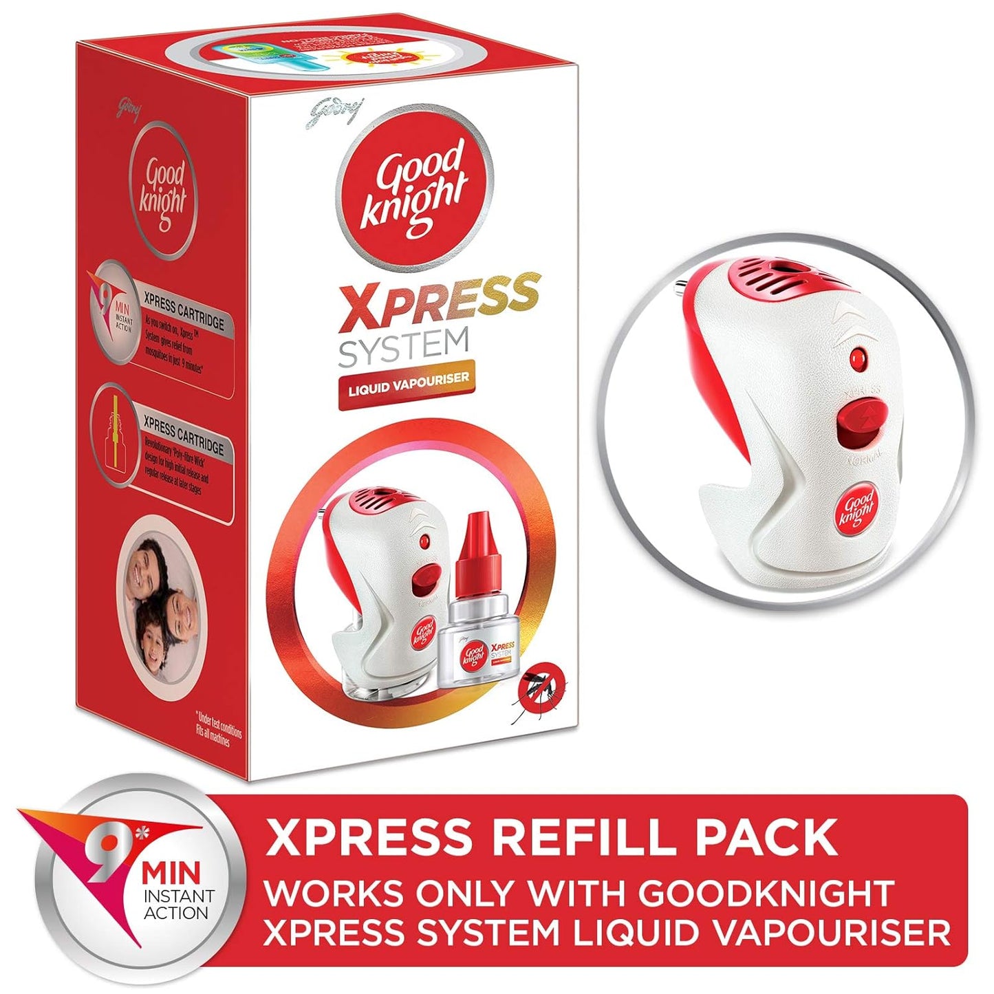 Good Knight Xpress System, Mosquito Repellent Refill Pack