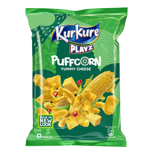 Kurkure Puffcorn Yummy Cheese Puffs (55g)